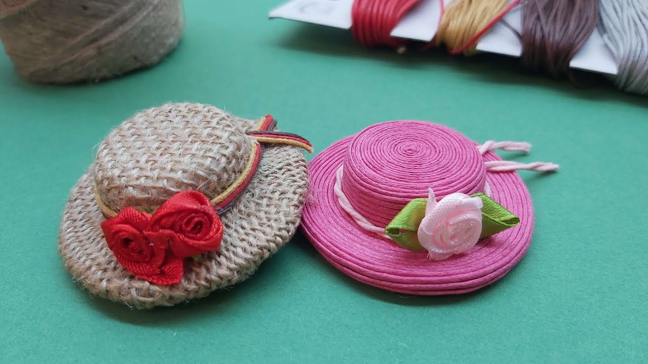 100 Stück Mini Zylinder Hüte - Schwarze Clown Hüte Für Puppenhaus & Basteln