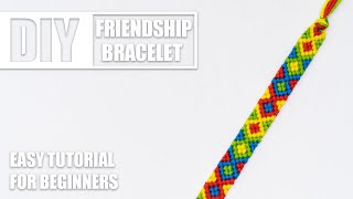 Fish Chevron Zigzags Diamonds Macrame Friendship Bracelets | Easy Tutorial for Beginners