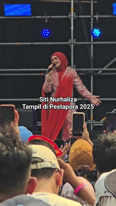Siti Nurhaliza - Inviting Drizzle (Live at Pestapora 2025)