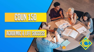 Promotional Video- COUN 150 C Academic and Life Success