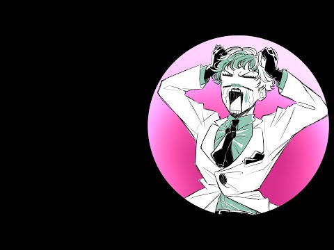 【手描きにじさんじ】🎉  IRIS OUT    100万回再生回数突破記念ショート動画  🎉       【にじさんじ/ジョー・力一】
