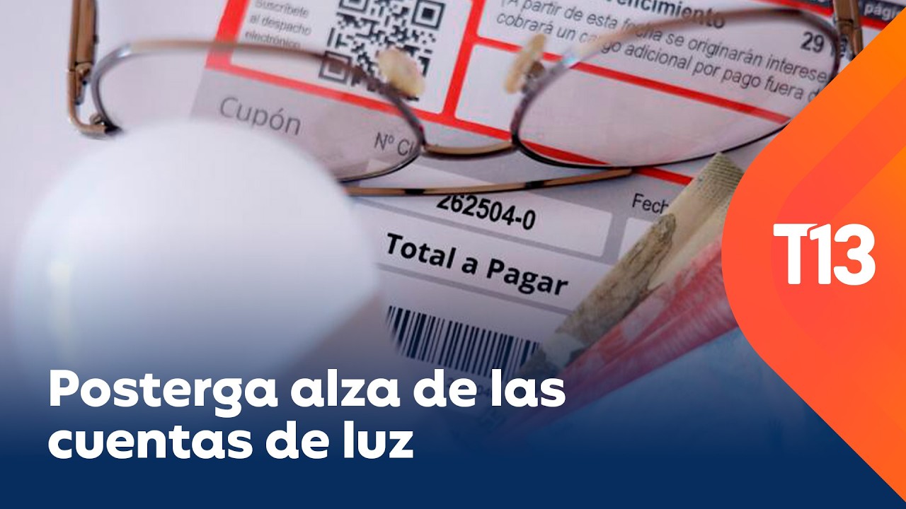 SEC posterga alza de las cuentas de luz hasta julio - YouTube
