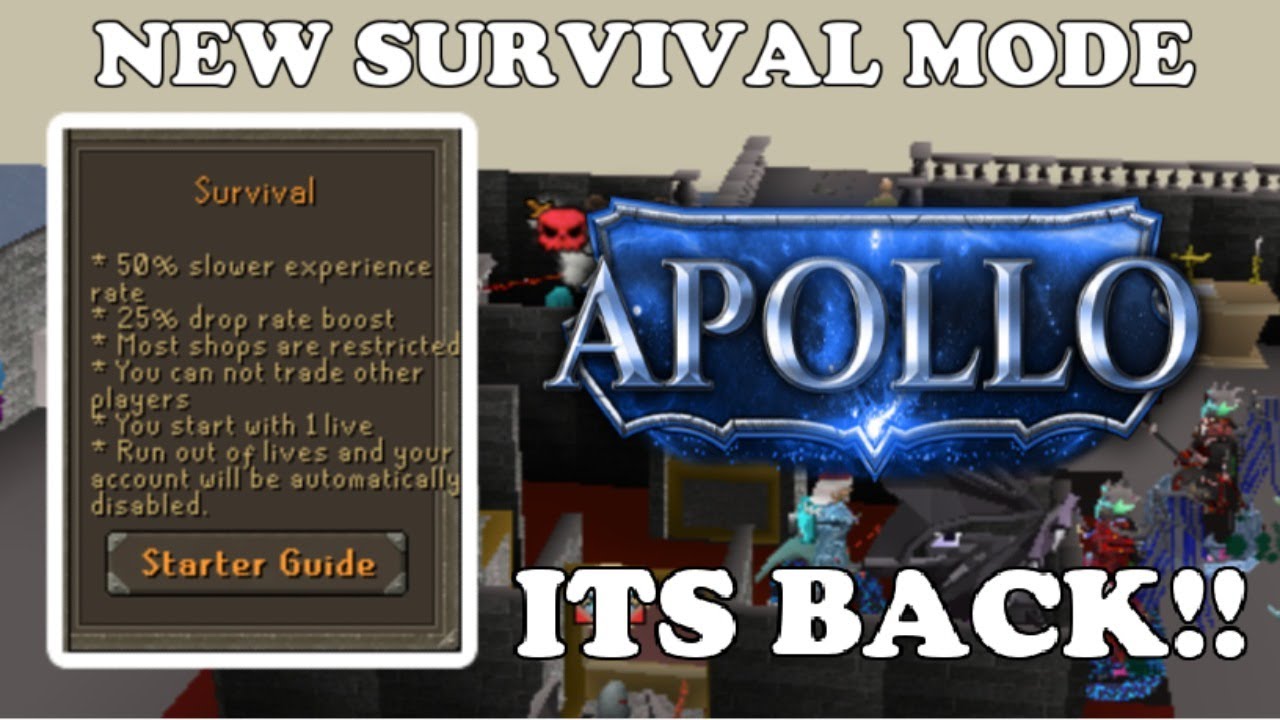 *APOLLO RSPS* IS BACK?! #1 CUSTOM RSPS (HUGE RELEASE GIVEAWAYS) - YouTube