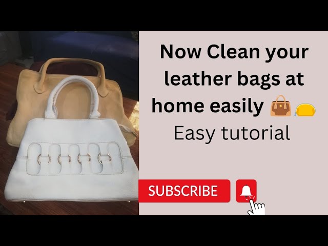 I'm a professional handbag restorer - my tips on how to clean your  tired-looking purse at home without spending a penny