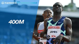 Kirani James storms to Stockholm victory with 44.63 - Wanda Diamond League