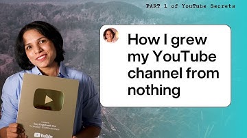 0 subscribers ഇൽ നിന്ന് തുടങ്ങാം  How I Grew My YouTube Channel From Nothing