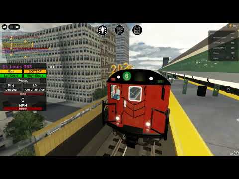 IRT flushing lines roblox: new R142 working 7 train announcements + showing more rare trains!