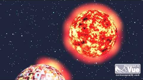 Cool fiery lava metablob animation made in Vue Pioneer by 11 yr old student