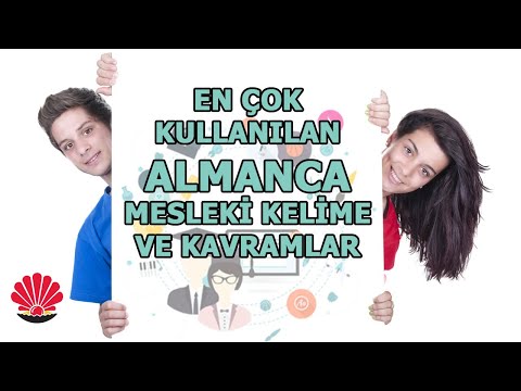 En Çok Kullanılan Almanca Mesleki Kelime ve kavramlar 1. DERS | Hacı Ahmet Altıner