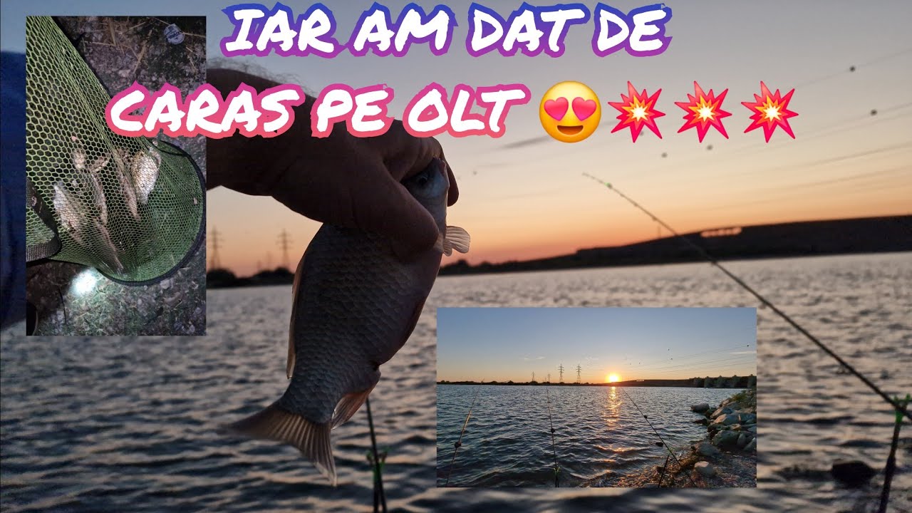CARASUL DE OLT L-AM GASIT ACASA PESCUIT SEARA NOAPTE PE UNUL DIN CELEBRELE BARAJE ALE OLTULUI