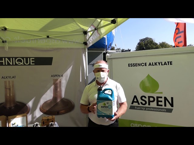 ASPEN FRANCE : Didier LEYNAUD, Aspen D carburant Diesel fabriqué à base de  végétaux, Salonvert 2020 