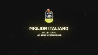 Matteo Da Ros Miglior Italiano 25 Turno Lba Serie A Postemobile