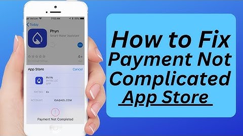 How to Fix Payment Not Completed App Store | Payment Not Completed iPhone 2023 |