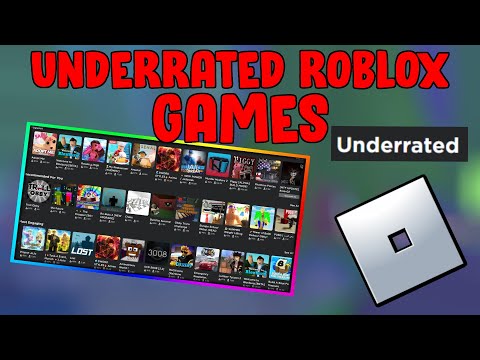 10 Underrated Roblox Games Amazing Games Youtube - best underrated roblox games