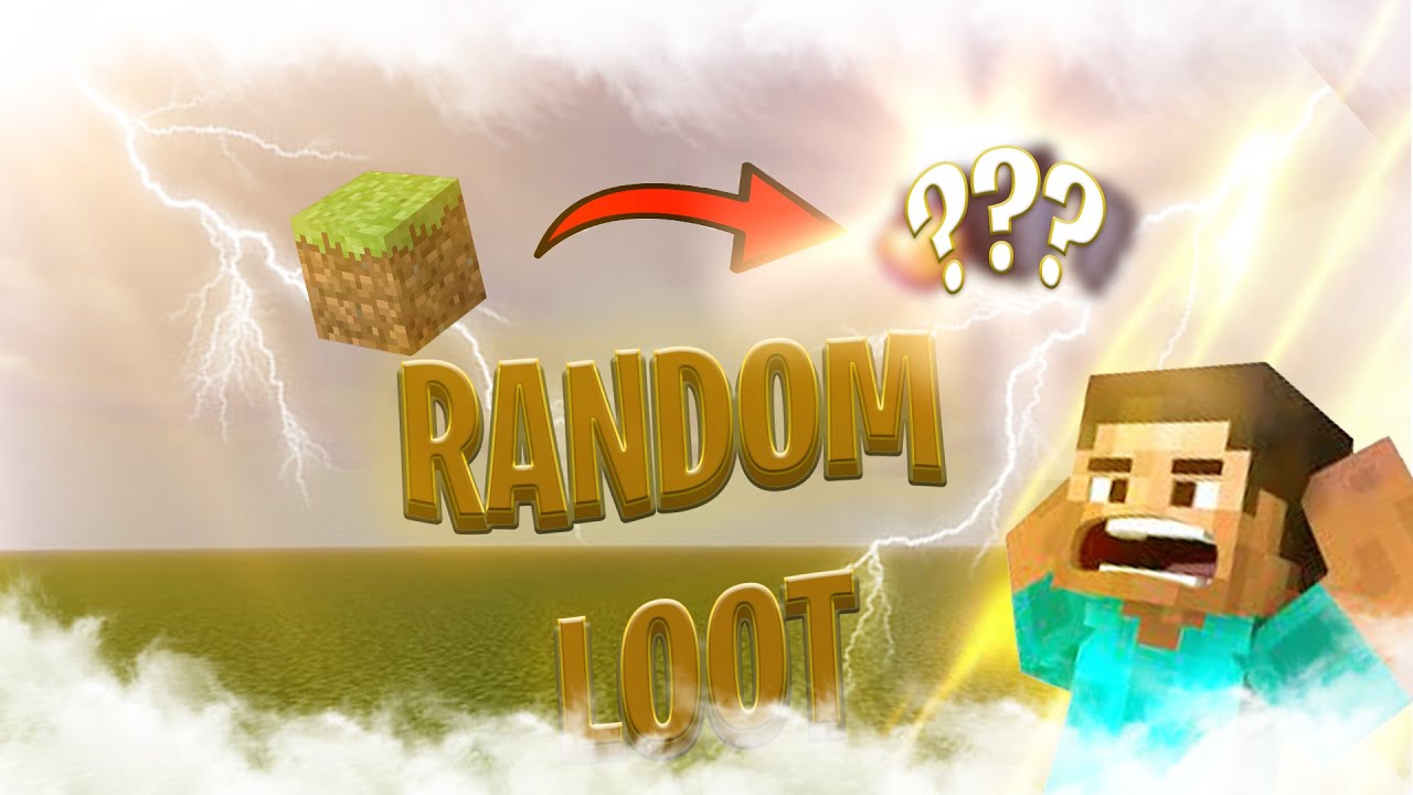 Minecraft, But Every Block I Break Is Random - YouTube