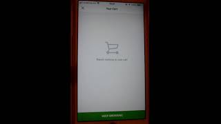 Uber Eats iPhone app guide screenshot 1