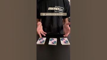 Deceptive Card Trick - Revealed #magic #tricks #tutorial