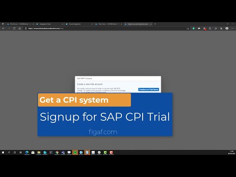 Create a SAP CPI Trail (SAP Integration Suite BTP)