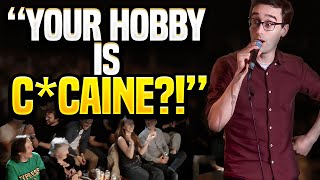 Posh English man DESTROYS freestyle rap about audience