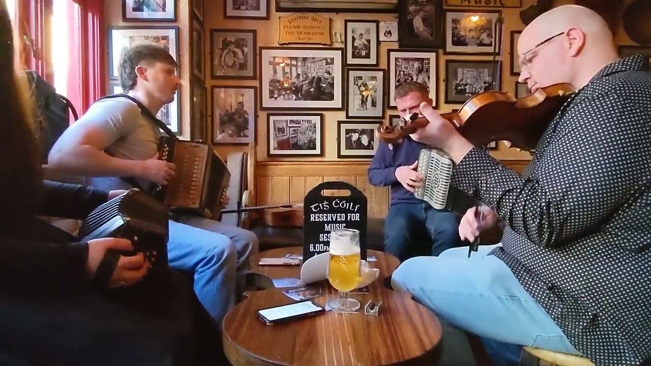 Tig Coili Trad Session.  Galway .Friday March 29th 2024