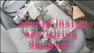 how to install power steering (EPS) in Suzuki VXR in explain and wearing diagram