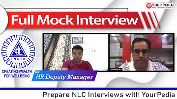 NLC Full Mock for HR Deputy Manager  | Actual Interview Asked Questions in NLC Interview | YourPedia