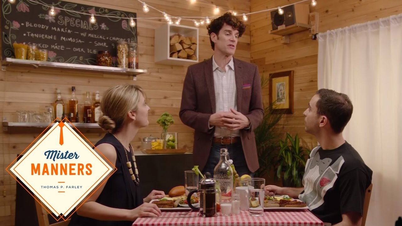 Mister Manners Takes on the First Date | Food Network