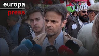 Asens (comuns) pide el "reconocimiento del estado palestino" por parte de España