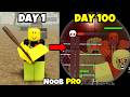 Day 1 To Day 100 Solo In Survive The Apocalypse Noob To Pro 