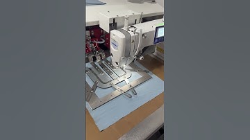 Automatic pocket setter machine #shorts #sewingmachine #shirts #auto #machine