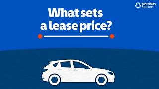 How do prices work on the Motability Scheme