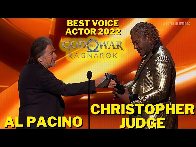 Al Pacino and Kratos actor Chris Judge went filibuster mode at The Game  Awards, and it was amazing
