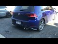 Namesless performance catback golf r mk75  launch control