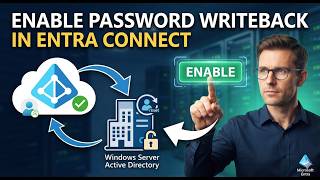 How to Configure Password Writeback for Self-Service Password Reset in Microsoft Entra Connect