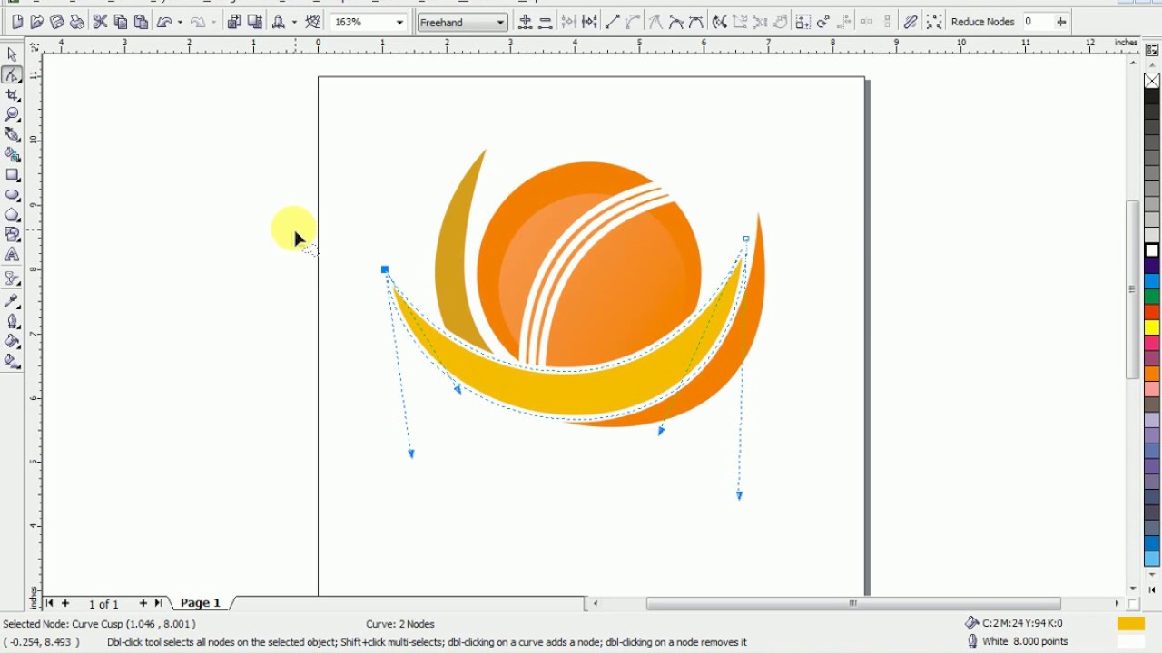 How to Design a logo Logo Kaise Banate Hain Corel Draw in Hindi