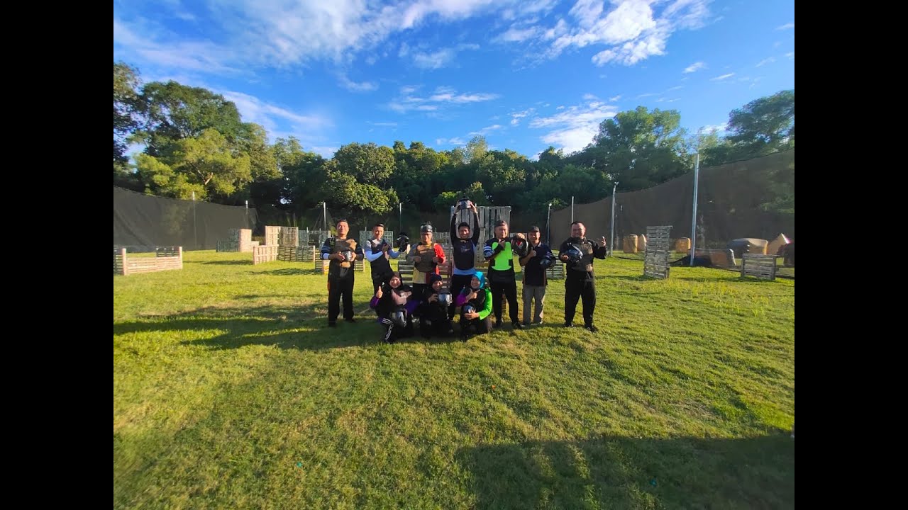 Paintball 1st Timer! Paintball Arena Jerudong (PAJ) YouTube