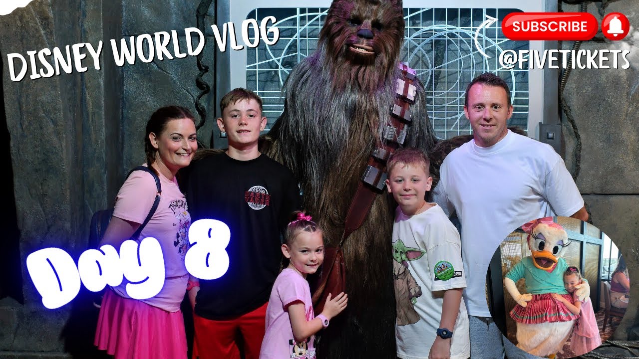 WALT DISNEY WORLD FAMILY VLOG✨ | DAY 8 | TOPOLINOS TERRACE | HOLLYWOOD STUDIOS | OGAS CANTINA | 
