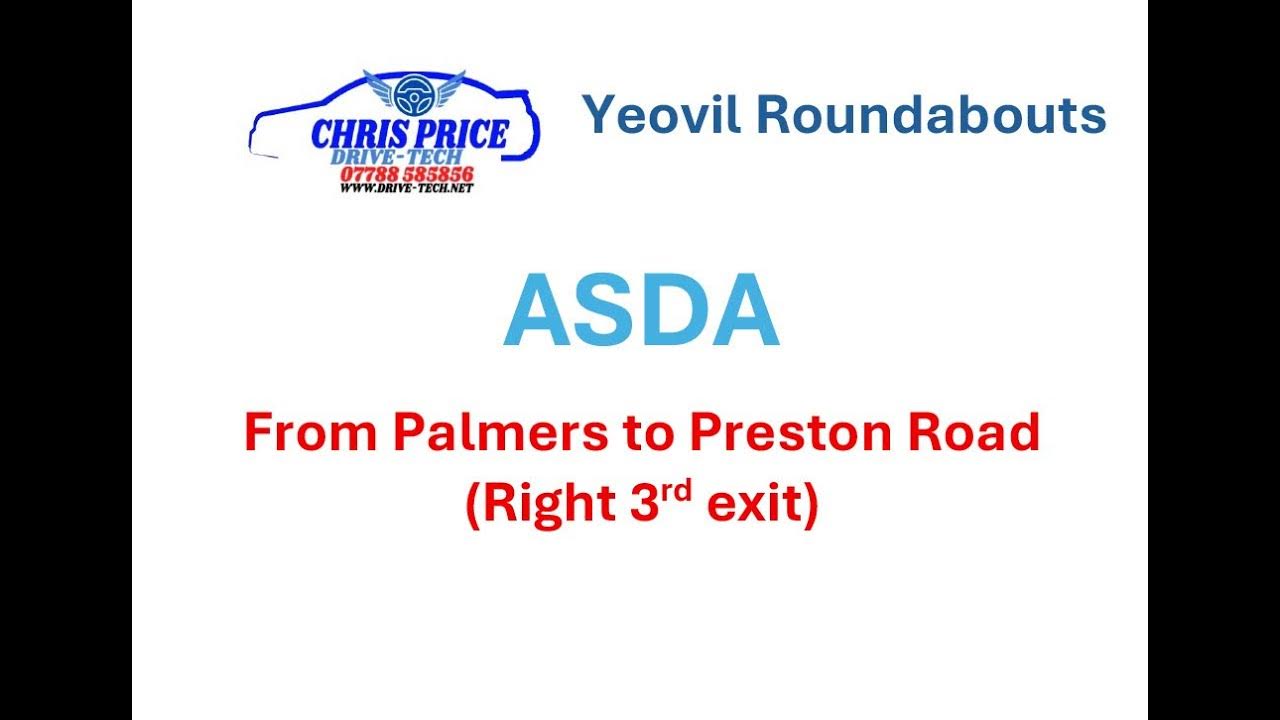 Yeovil Roundabouts Asda from Palmers to Preston Road YouTube