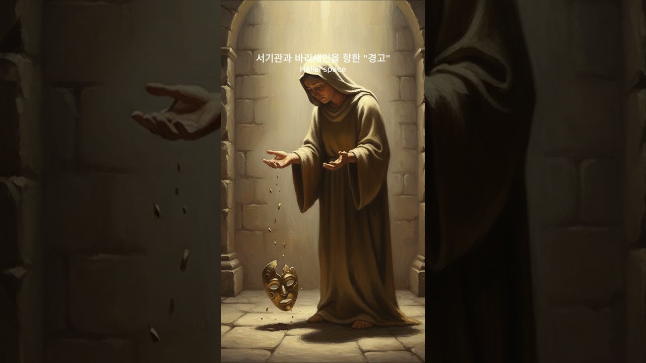 서기관과 바리새인을 향한 경고