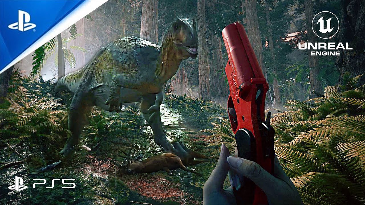 Jurassic Park™ like OpenWorld Game PS5 YouTube