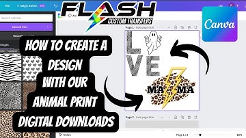 Unlock Your Creative Side: Design with Canva Using Animal Print Digital Downloads for Just $2.99!