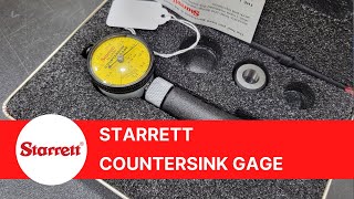 Starrett Countersink Gage : No.688M-3Z