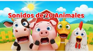 Los Sonidos De 20 Animales De La Granja Para Niños