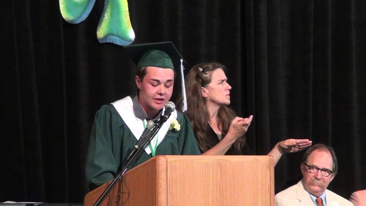 Mount Desert Island High School Graduation 2014 YouTube