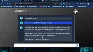 Chat Buddy OpenAI Chat Bot Demo screenshot 4