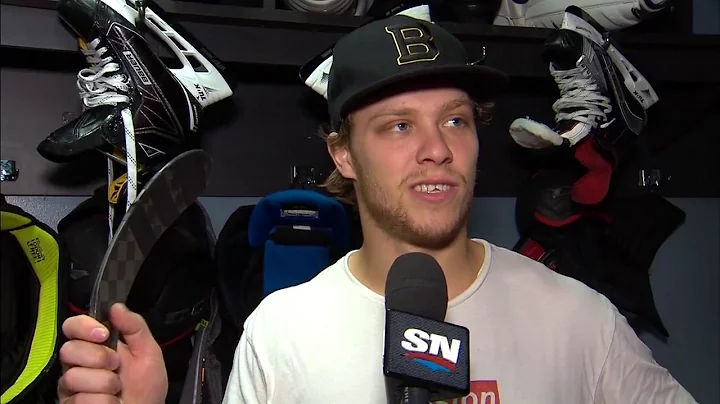 David Pastrnak might have the worst tape job in th...