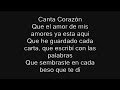 Alejandro Fernández - Canta Corazón (Letra)