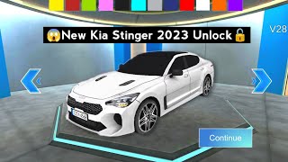 NEW Kia Stinger Car - 3D Driving Class 2023 v28.8 - best android Gameplay screenshot 2
