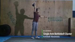 Single Arm Kettlebell Cluster