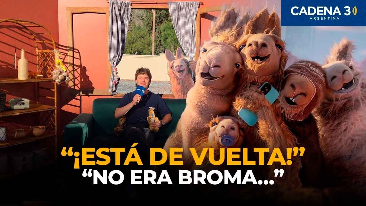 ¡VOLVIÓ LA LLAMA QUE LLAMA! El regreso MÁS inesperado de la publicidad argentina | Cadena 3